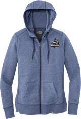 Mon Valley Thunder New Era Ladies French Terry Full-Zip Hoodie