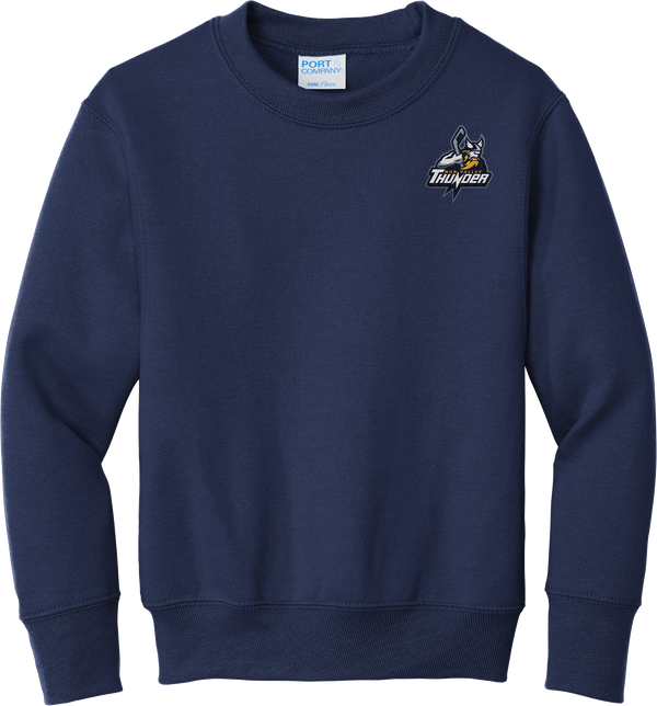 Mon Valley Thunder Youth Core Fleece Crewneck Sweatshirt