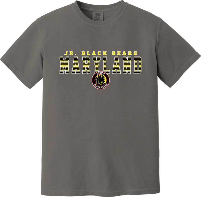 MD Jr. Black Bears Heavyweight Ring Spun Tee