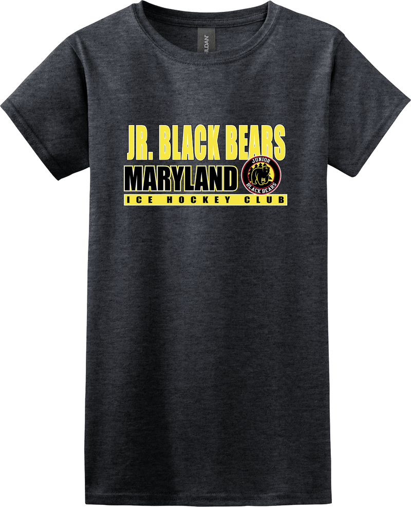 MD Jr. Black Bears Softstyle Ladies' T-Shirt