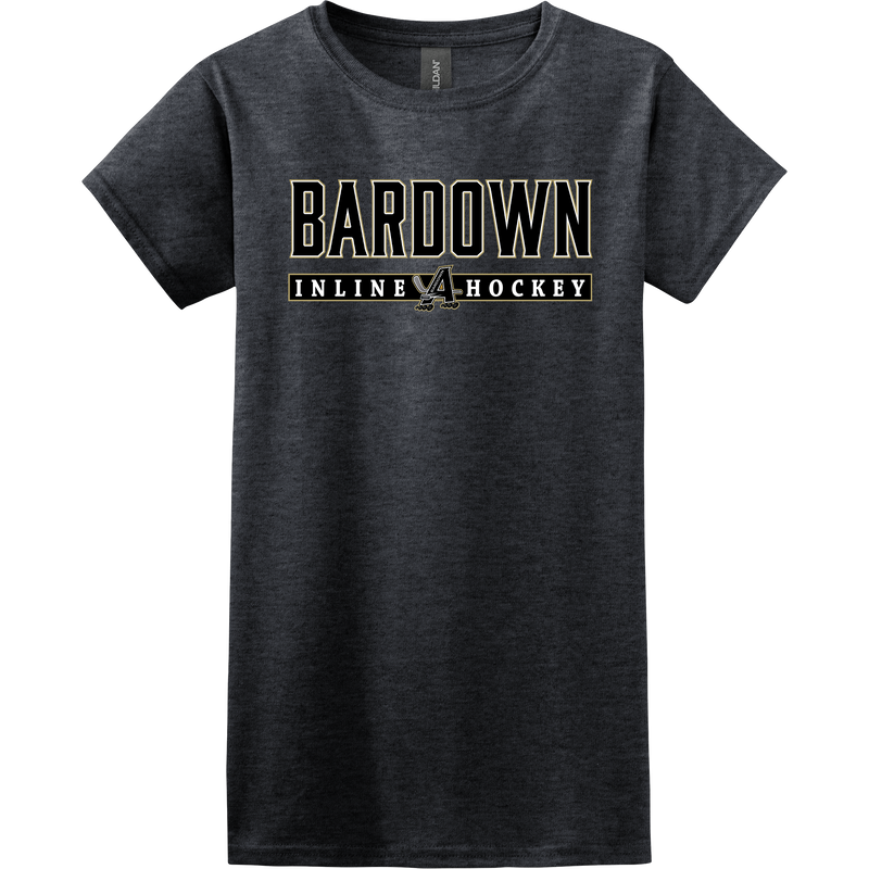 BarDown Inline Hockey Softstyle Ladies T-Shirt