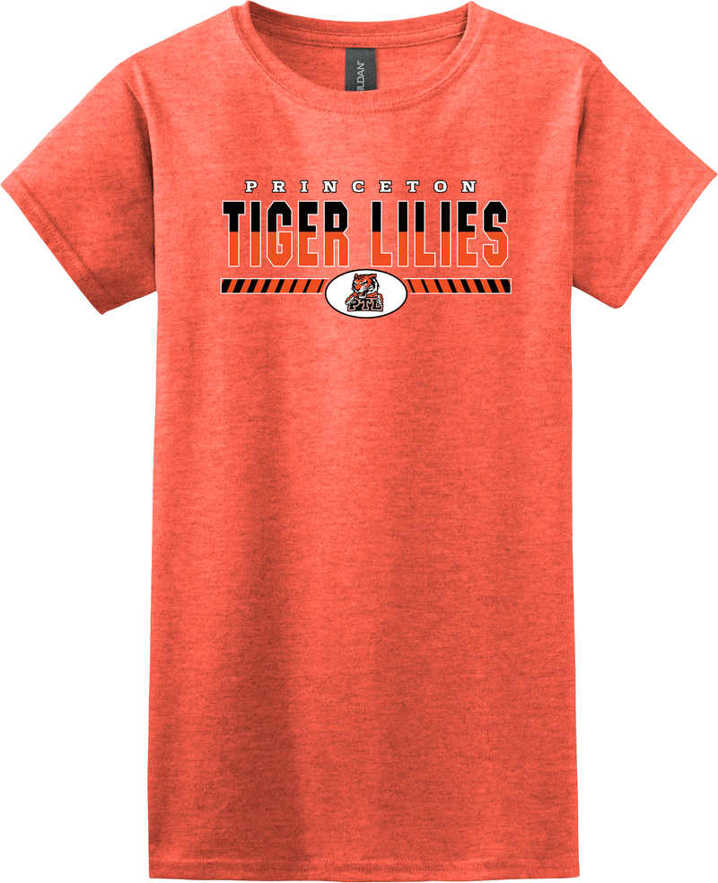 Princeton Tiger Lilies Softstyle Ladies' T-Shirt