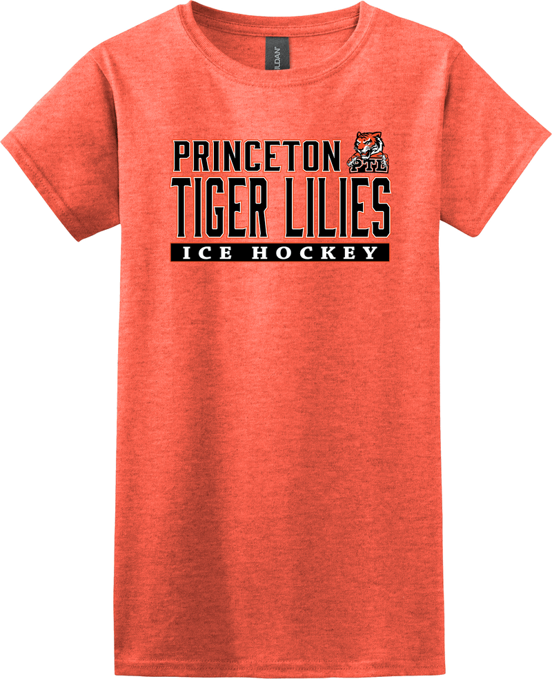 Princeton Tiger Lilies Softstyle Ladies' T-Shirt