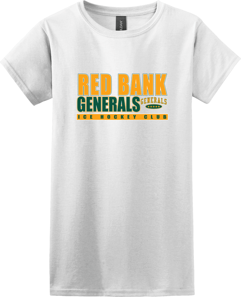 Red Bank Generals Softstyle Ladies' T-Shirt