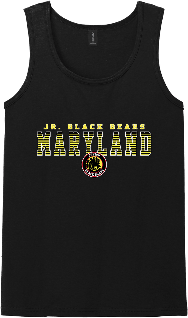 MD Jr. Black Bears Softstyle Tank Top