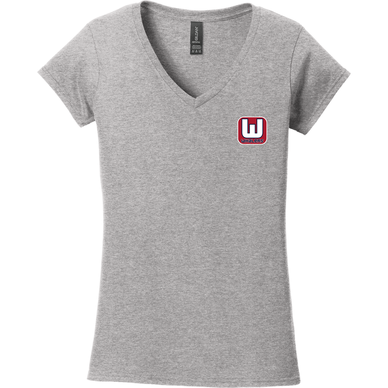 CT Whalers Tier 1 Softstyle Ladies Fit V-Neck T-Shirt