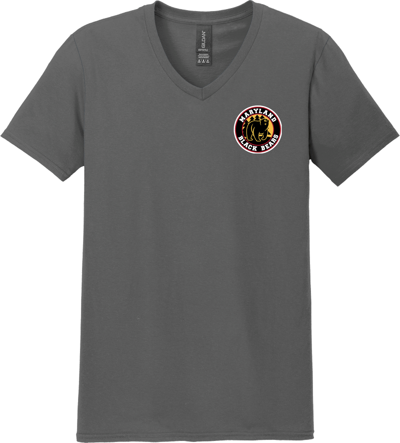 Maryland Black Bears Softstyle V-Neck T-Shirt