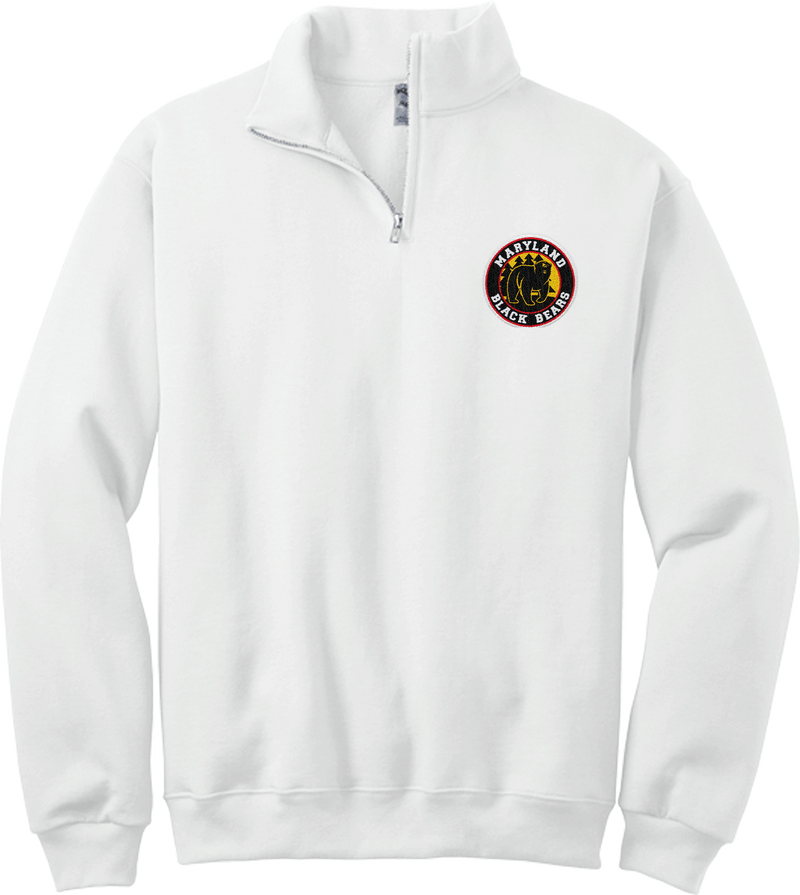 Maryland Black Bears NuBlend 1/4-Zip Cadet Collar Sweatshirt