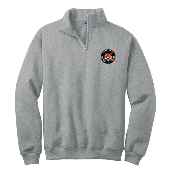 Princeton Jr. Tigers NuBlend 1/4-Zip Cadet Collar Sweatshirt