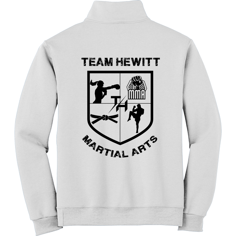 Team Hewitt Martial Arts NuBlend 1/4-Zip Cadet Collar Sweatshirt