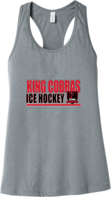 King Cobras Womens Jersey Racerback Tank