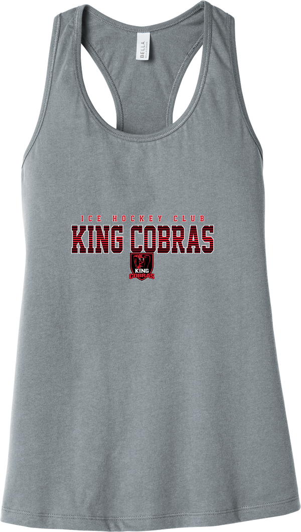 King Cobras Womens Jersey Racerback Tank