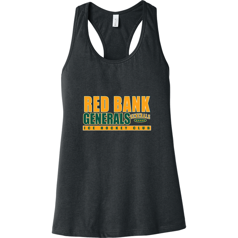 Red Bank Generals Womens Jersey Racerback Tank