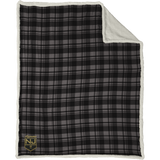 NJ Raiders Flannel Sherpa Blanket