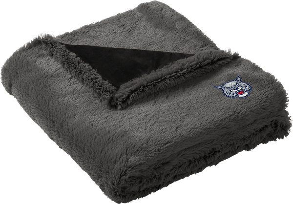 CT Bobcats Faux Fur Blanket