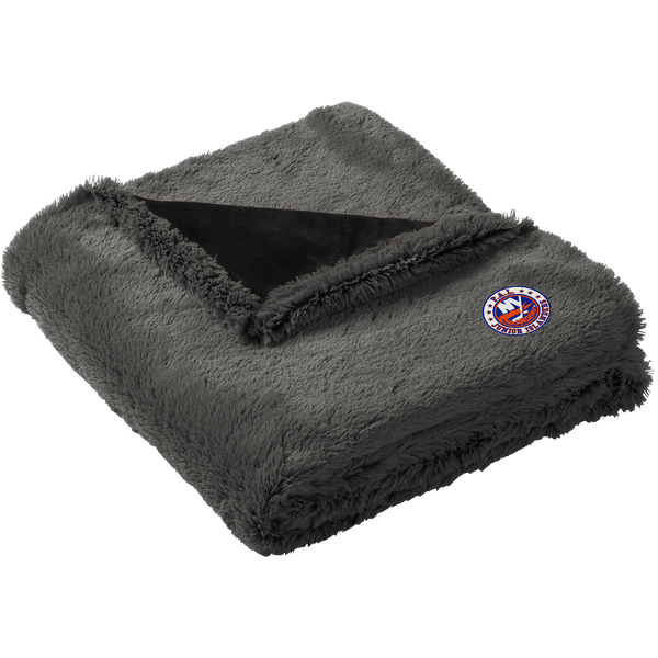 PAL Jr. Islanders Faux Fur Blanket