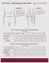 Youth Bauer S24 Lightweight Pants (Skyliners)