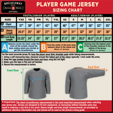Pittsburgh Huskies Adult Player Reversible Sublimated Jersey - 8U