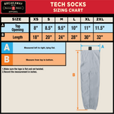 CT Wolfpack South Tech Socks - White