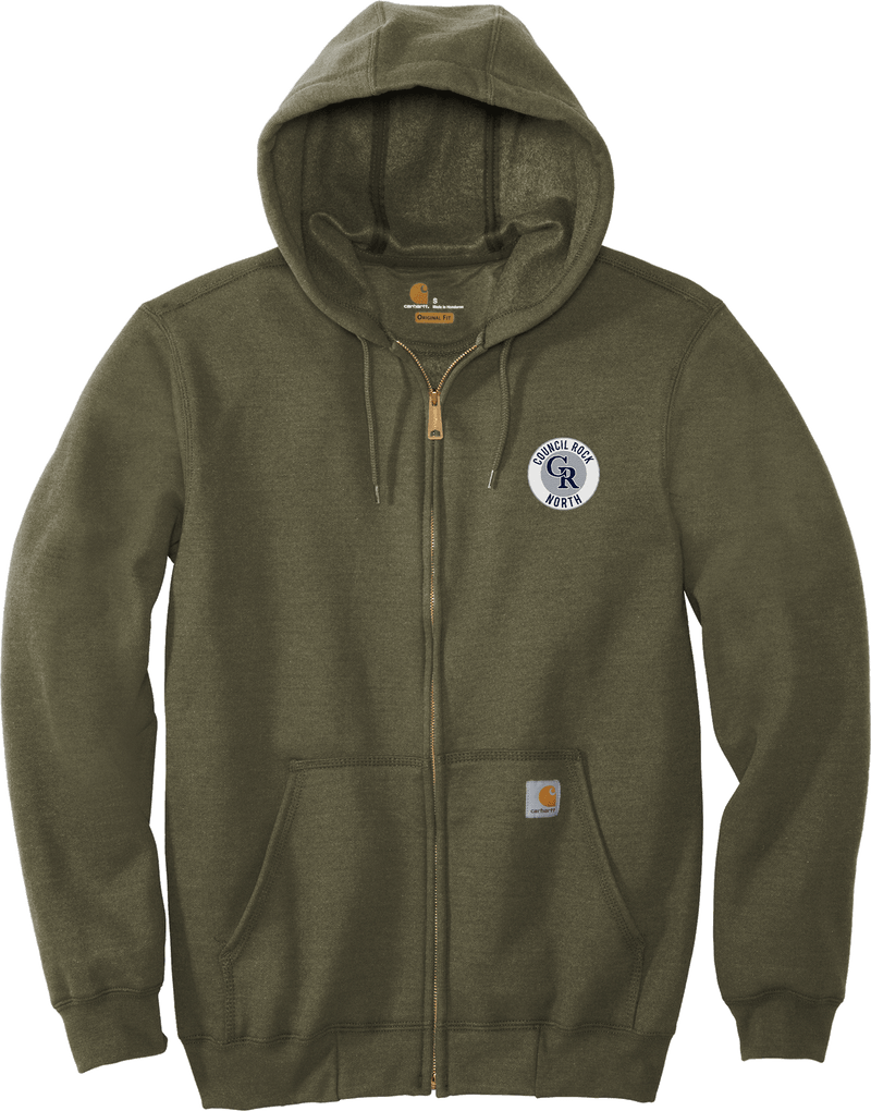 Council Rock North Carhartt Midweight Hooded Zip-Front Sweatshirt