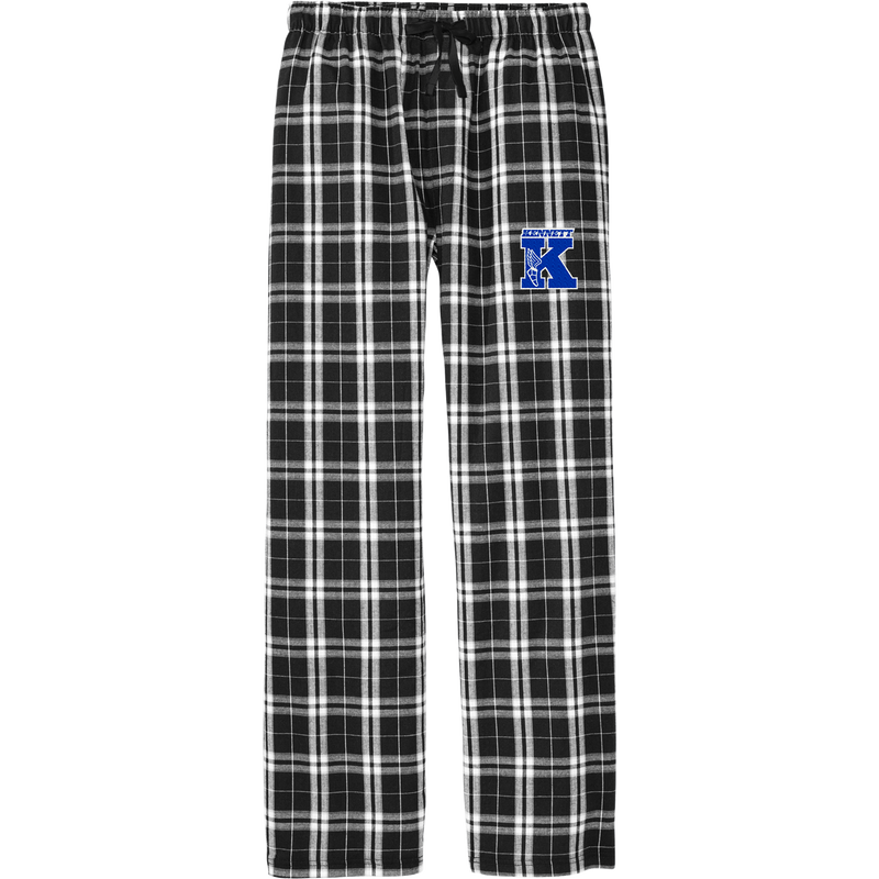 Kennett Track Flannel Plaid Pant