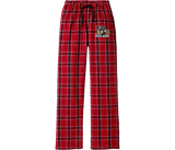Dupage Black Bears Women's Flannel Plaid Pant