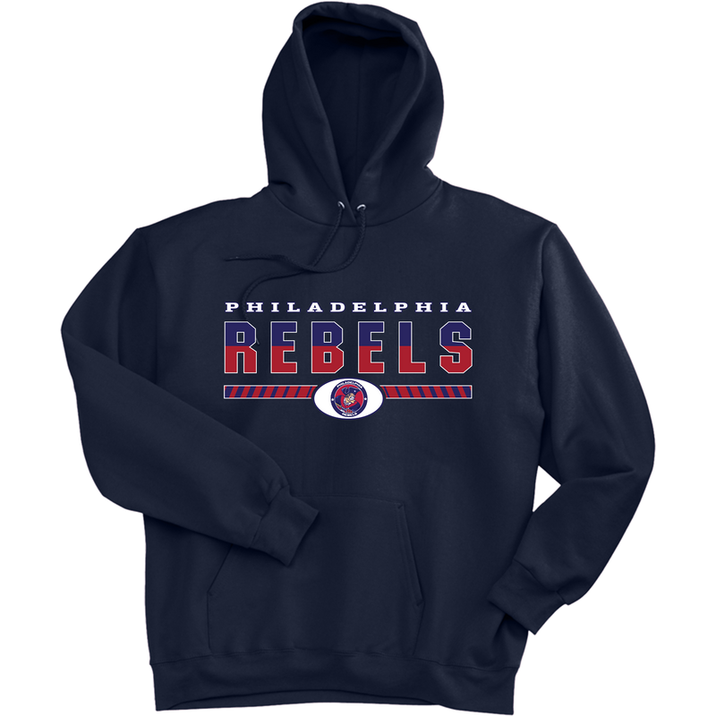 Philadelphia Rebels Ultimate Cotton - Pullover Hooded Sweatshirt