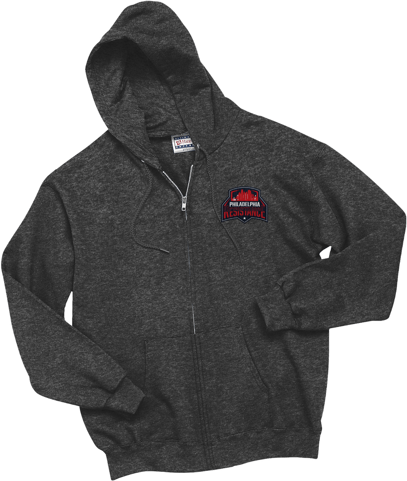 Philadelphia Resistance Ultimate Cotton - Full-Zip Hooded Sweatshirt