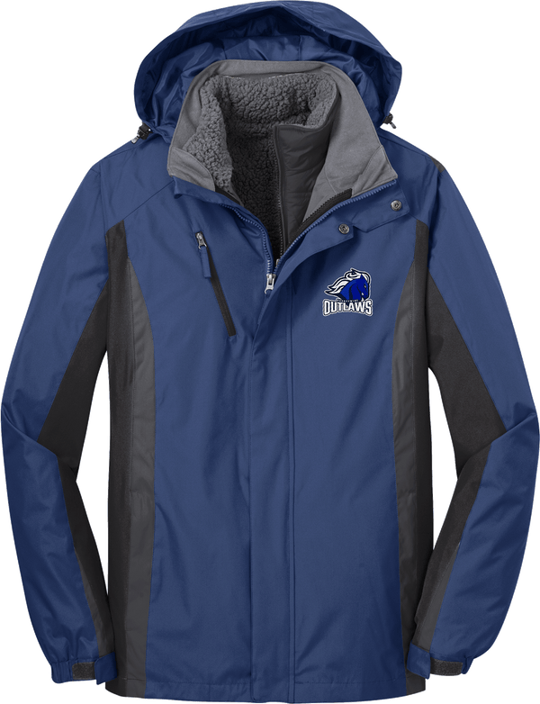 Brandywine Outlaws Colorblock 3-in-1 Jacket