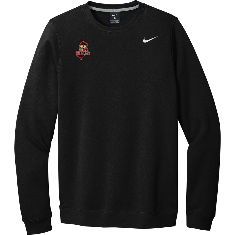 Jersey Shore Wildcats Nike Club Fleece Crew