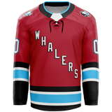 Jersey Shore Whalers Youth Player Sublimated Jersey