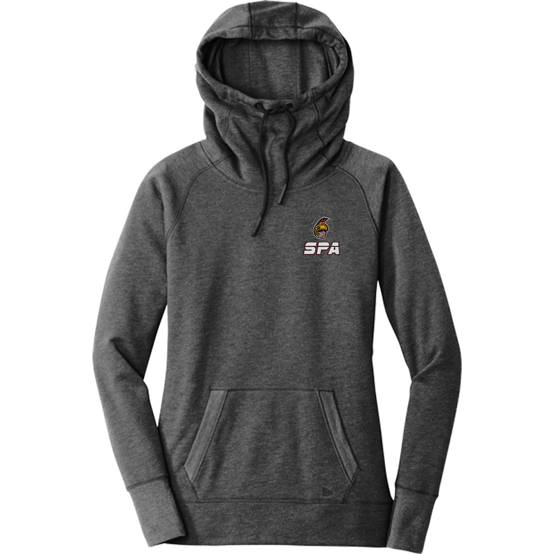 Seacoast Spartans New Era Ladies Tri-Blend Fleece Pullover Hoodie