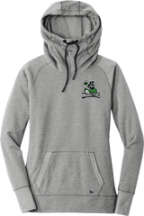 Atlanta Madhatters New Era Ladies Tri-Blend Fleece Pullover Hoodie