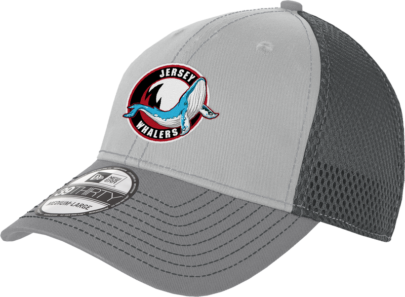 Jersey Shore Whalers New Era Stretch Mesh Contrast Stitch Cap