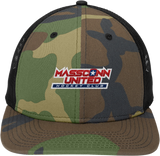 Mass Conn United New Era Snapback Low Profile Trucker Cap