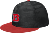 CT Bobcats New Era Camo Flat Bill Snapback Cap