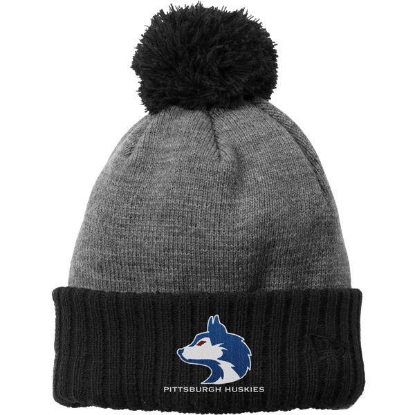 Pittsburgh Huskies New Era Colorblock Cuffed Beanie