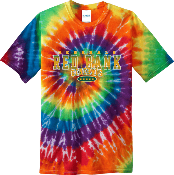 Red Bank Generals Youth Tie-Dye Tee