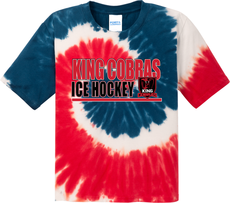 King Cobras Youth Tie-Dye Tee