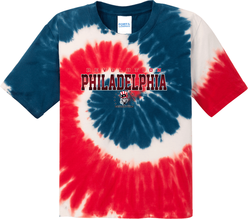 Phila Revolution Youth Tie-Dye Tee