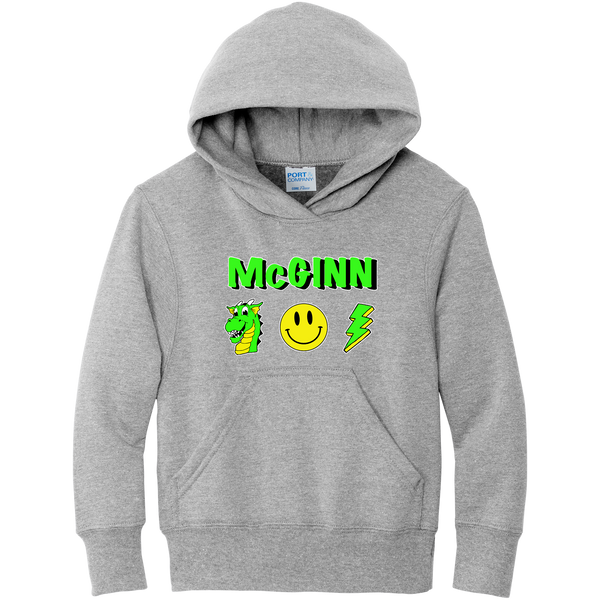 McGinn Youth "Emoji" Fleece Pullover Hooded Sweatshirt