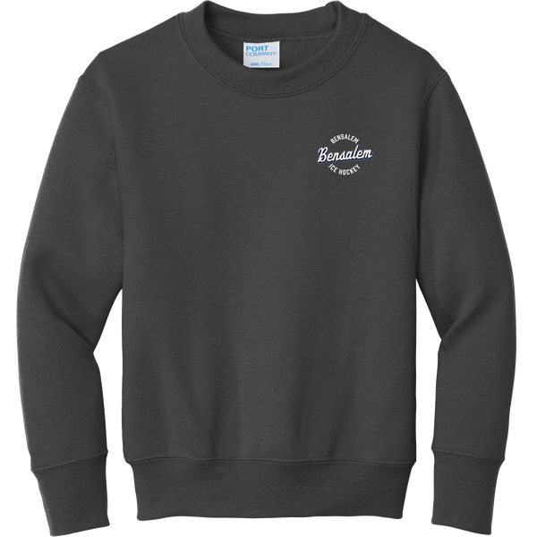 Bensalem Youth Core Fleece Crewneck Sweatshirt