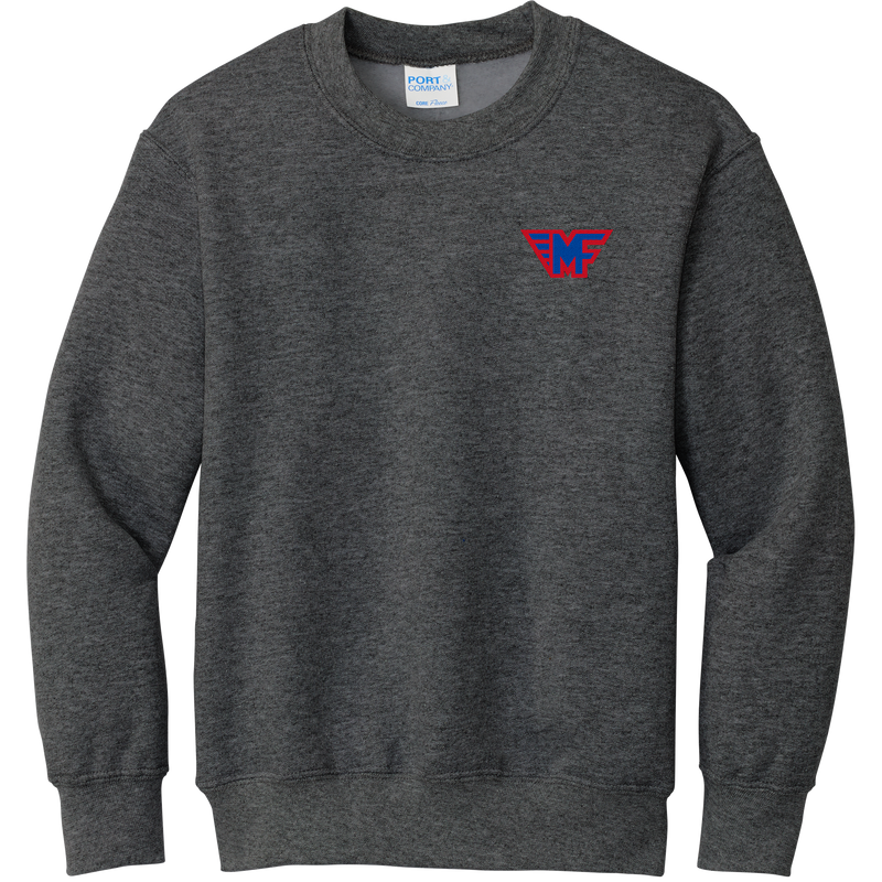 Mid-Fairfield Youth Core Fleece Crewneck Sweatshirt