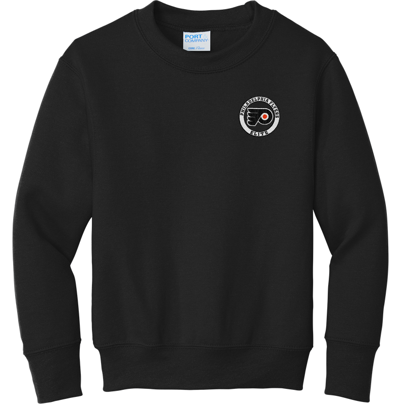 Philadelphia Flyers Elite Youth Core Fleece Crewneck Sweatshirt