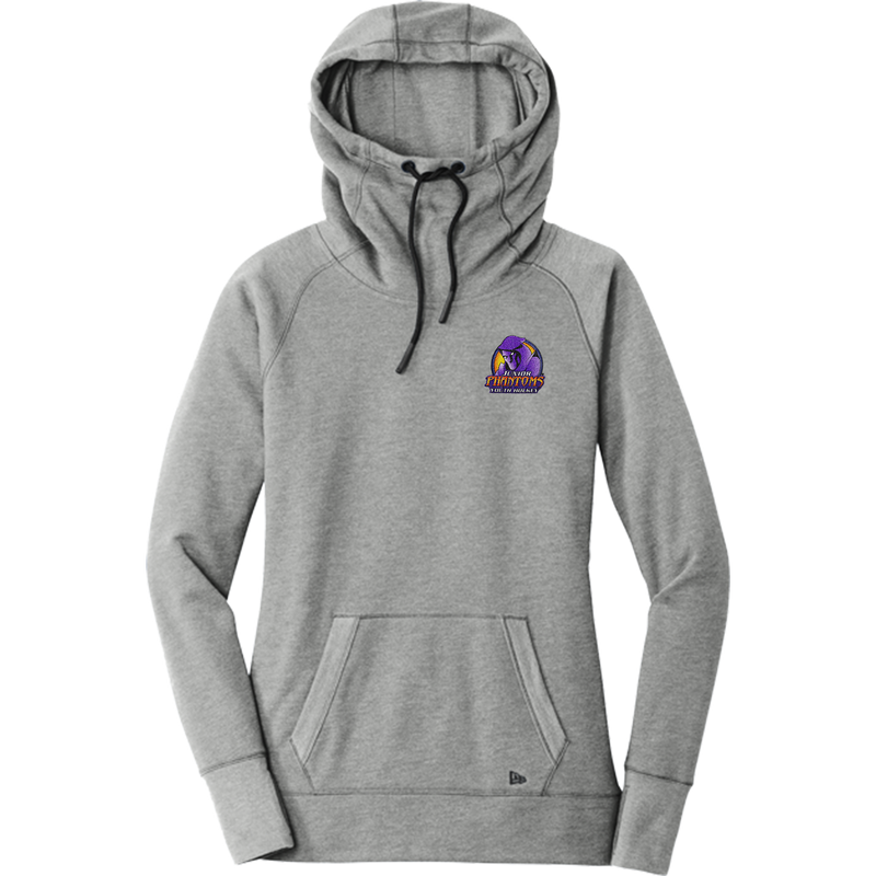 Jr. Phantoms New Era Ladies Tri-Blend Fleece Pullover Hoodie