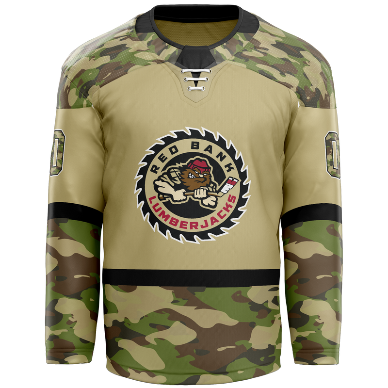 Red Bank Lumberjacks Adult Goalie Sublimated Jersey