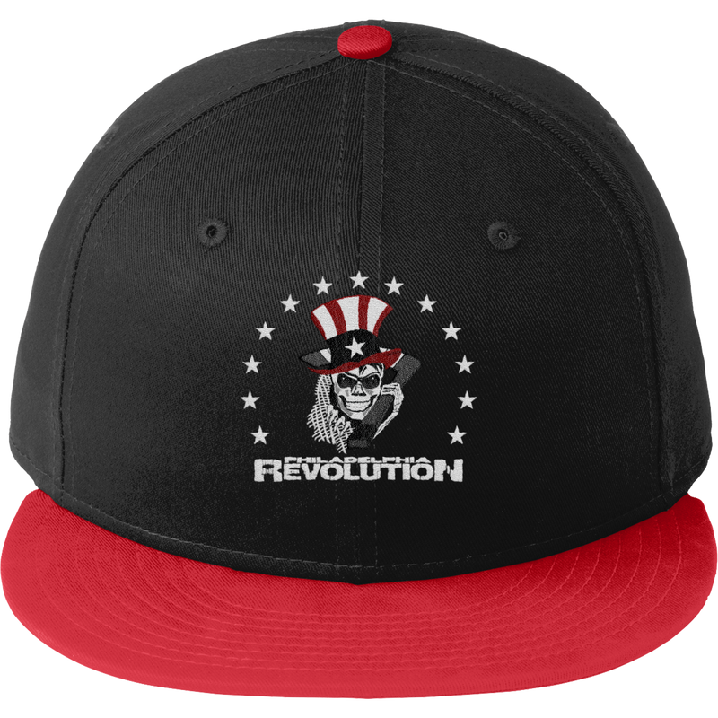 Phila Revolution New Era Flat Bill Snapback Cap