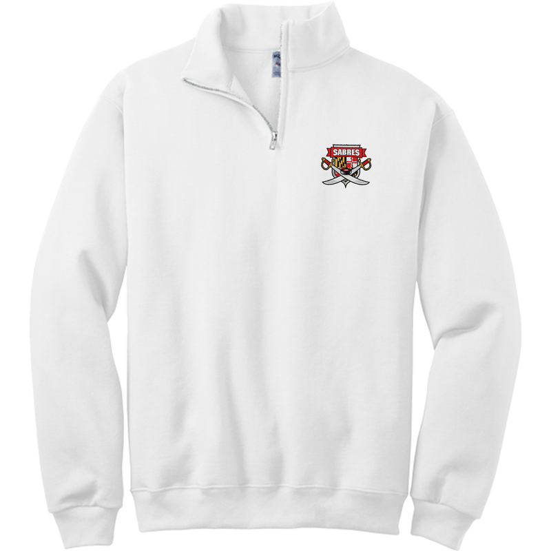 SOMD Sabres NuBlend 1/4-Zip Cadet Collar Sweatshirt