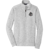 Grundy Senators PosiCharge Electric Heather Fleece 1/4-Zip Pullover