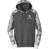 Midd South Athletics Sport-Wick Mineral Freeze Fleece Colorblock Hooded Pullover